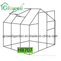 2.1m*2.2m Polycarbonate and Alu. Frame Hobby Greenhouse (HB707)